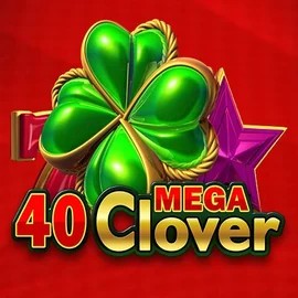 40 Mega Clover logo by Amusnet Interactive Spinfin Casino