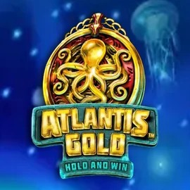 Atlantis Gold slot logo by SYNOT Games at Spinfin Casino