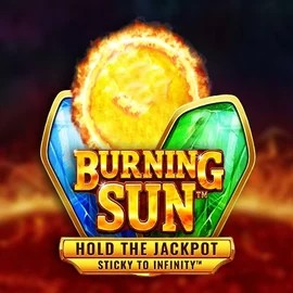Official Slots logo: Burning Sun by Wazdan at Spinfin Casino