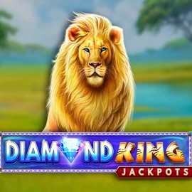 Diamond King Jackpots casino game by SpinPlay Games – featured logo at Spinfin Casino