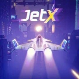 jetX slot visual from SmartSoft available on spinfinn.gr