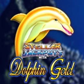 Play the Dolphin Gold with Stellar Jackpots slot by Lightning Box Game on Spinfin Casino